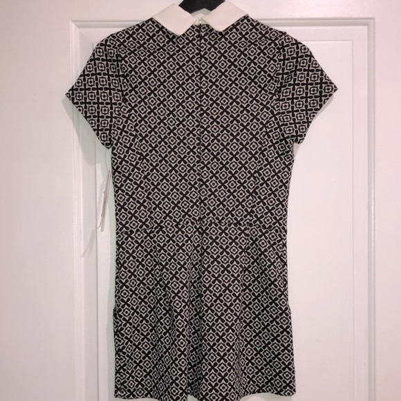 Aqua black & white romper size small new with tags - Picture 6 of 8